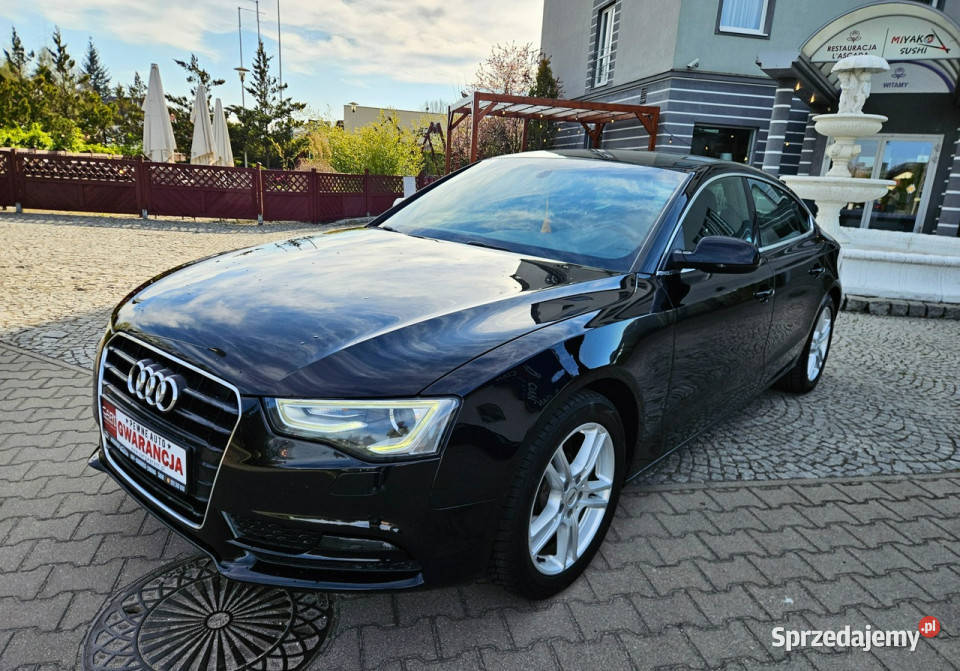 Audi A5 Sportback 1213r 177 Navi Zadbany Rata800 klimatyzacja Śrem