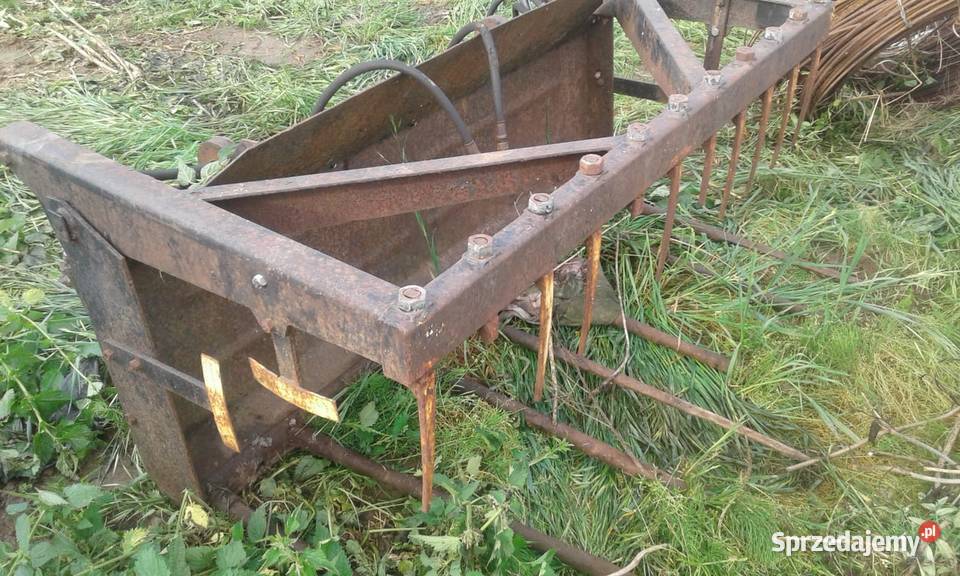 Krokodyl widły obornika 16m tur euro ramka Chróścice