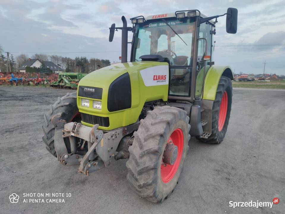 Claas Ares 656 RZ z Tuzem 2005 r Moc 135 silnik Klimatyzacja Czersk
