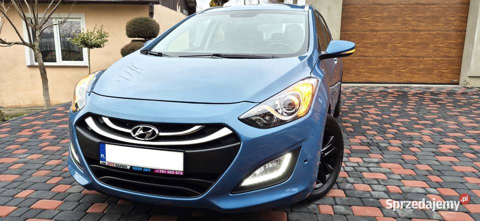 HYUNDAI I30 16B FULL KEYLESS SKÓRY LED 2x PDC komputer pokładowy Tarnów sprzedam