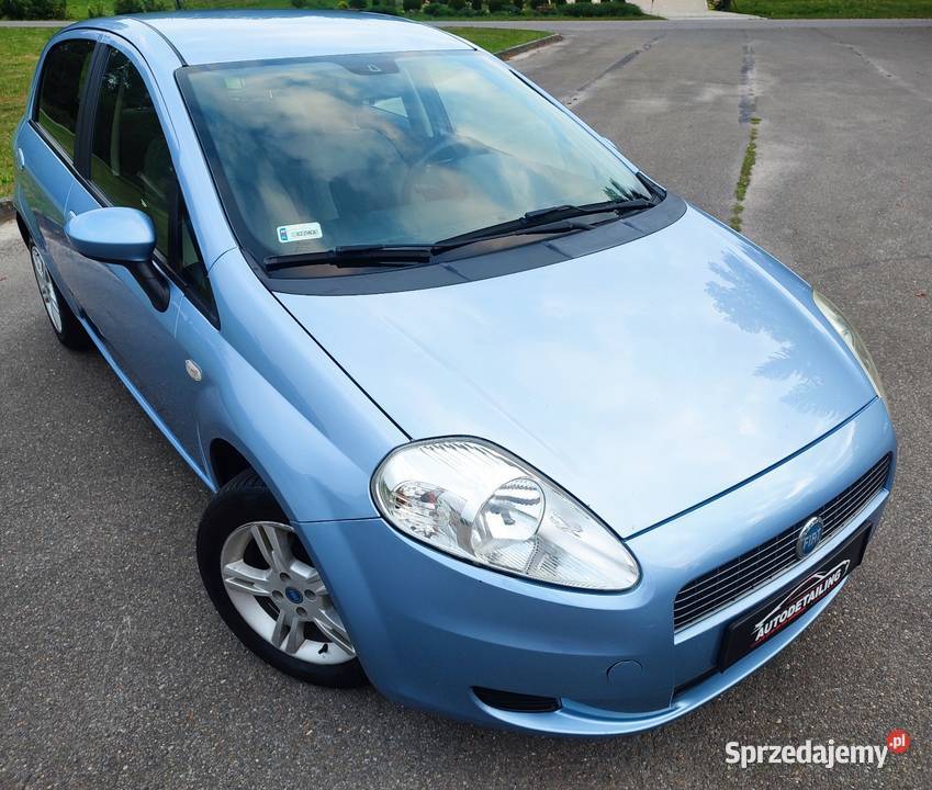 Ładny Fiat Grande Punto 14 benzyna z gazem LPG elektryczne szyby podkarpackie Domaradz