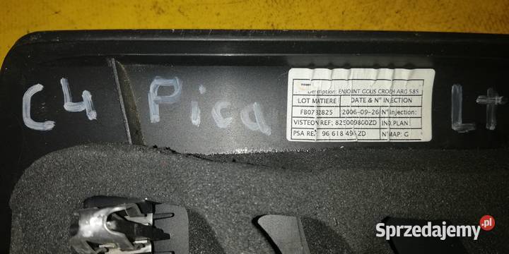 zaślepka narożnik drzwi lewy tył Citroen C4 Piotrków Trybunalski