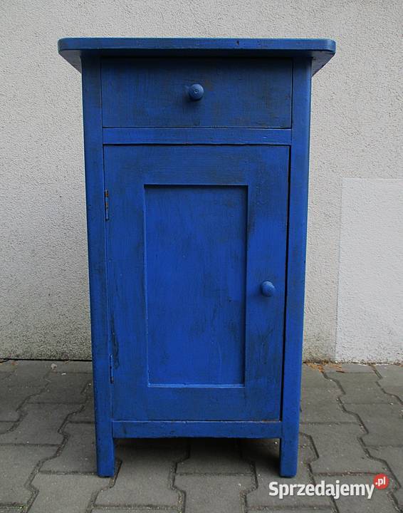Stara Drewniana Szafka Nocna Nieporęt