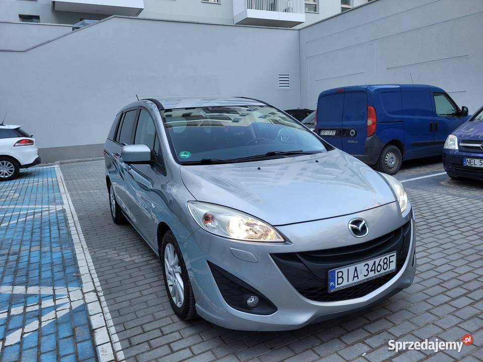 Mazda 5 II 20 benzyna 7 miejsc Webasto 165 495 Mazda Białystok