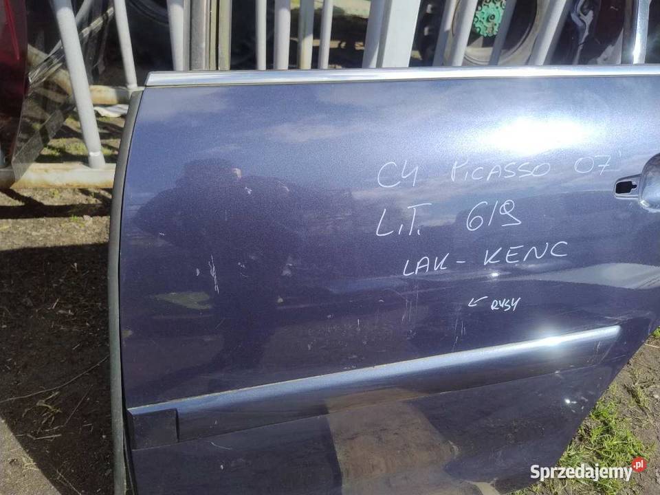 DRZWI LEWY TYŁ KENC CITROEN C4 PICASSO sprzedam