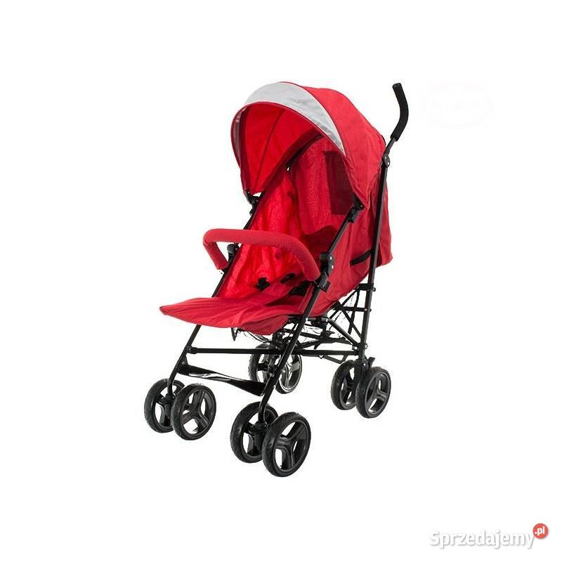 WÓZEK SPACEROWY EUROBABY SMART PRO CZERWONY Bielsk Podlaski