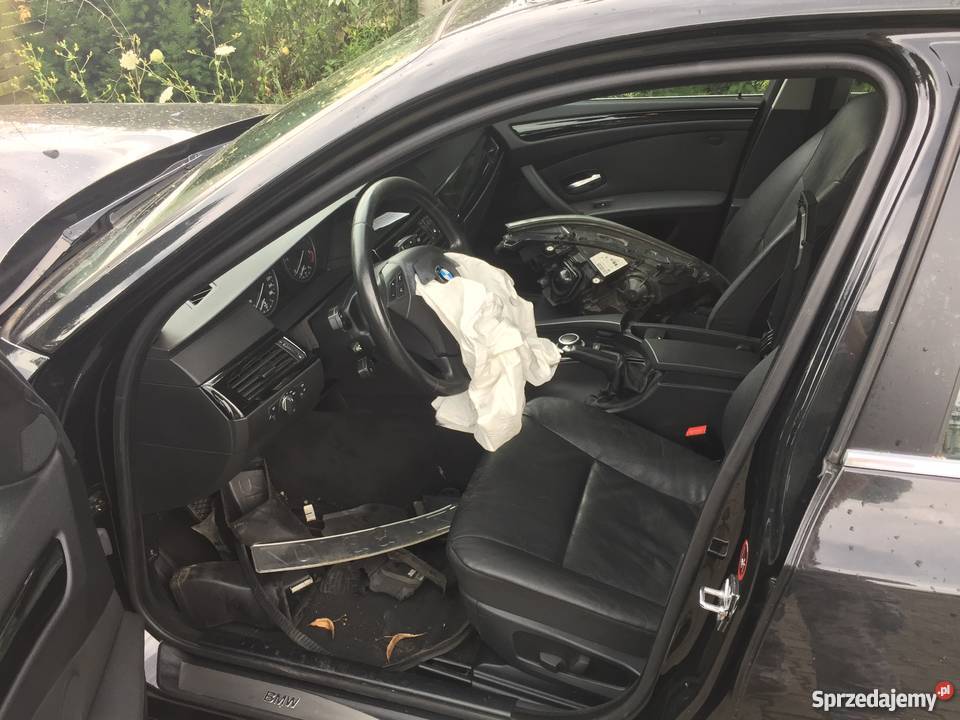 Bmw e60 uszkodzone Łęknica
