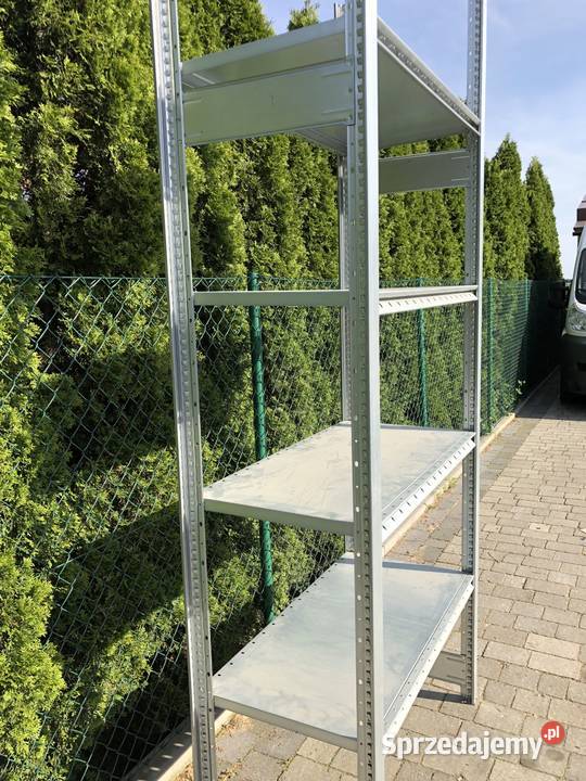 Regały magazynowe z demontażu 40gł x100x250 sprzedam