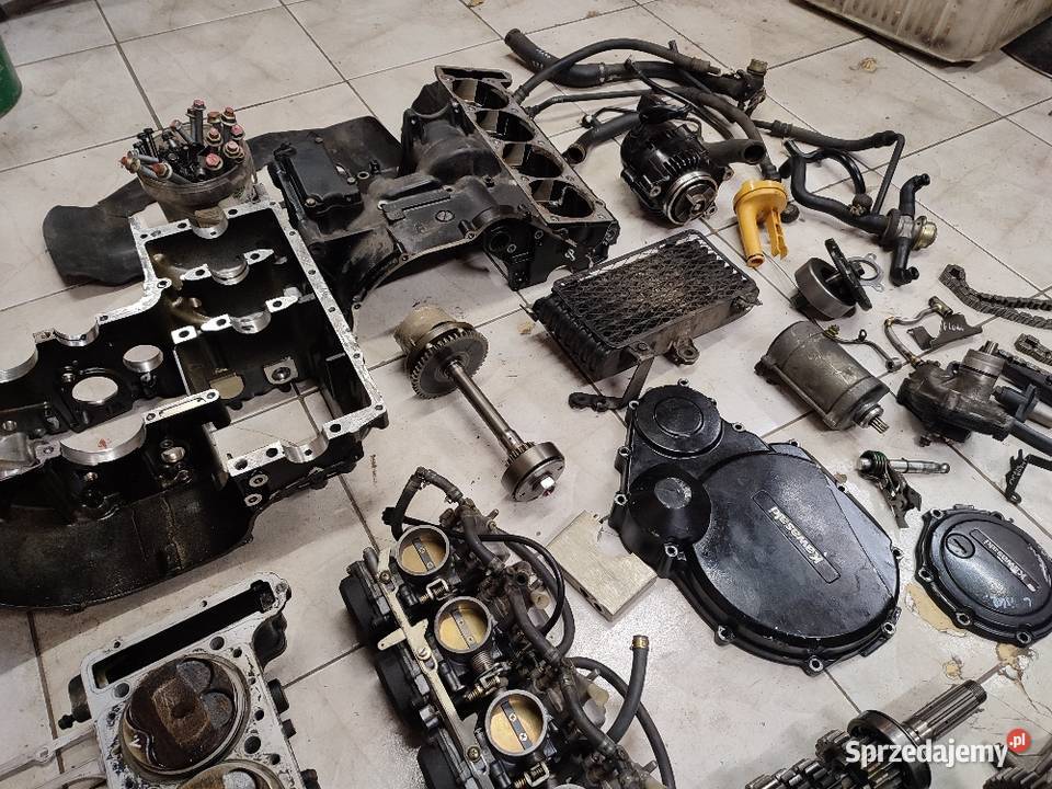 Kawasaki ZZR 1100 silnik części wał kapa Jelenia Góra