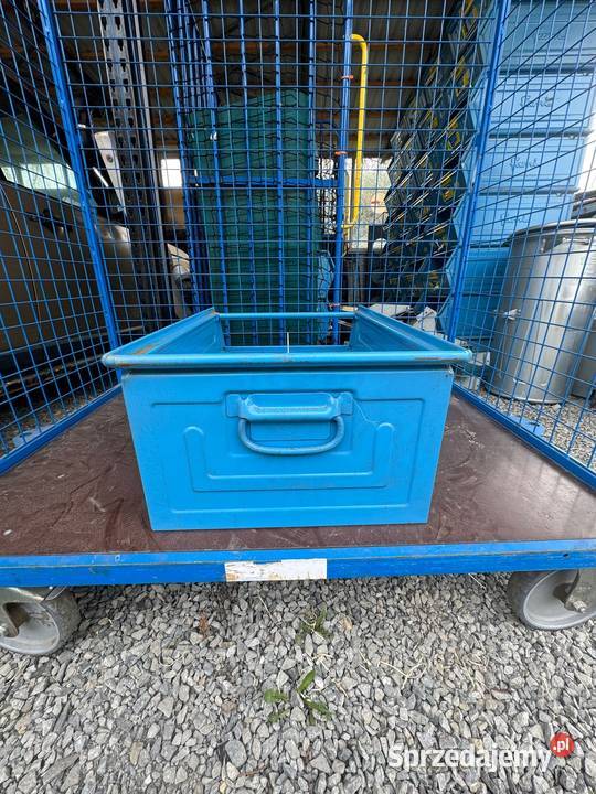 Pojemniki magazynowe metalowe fami duża ilość Bielsko-Biała sprzedam