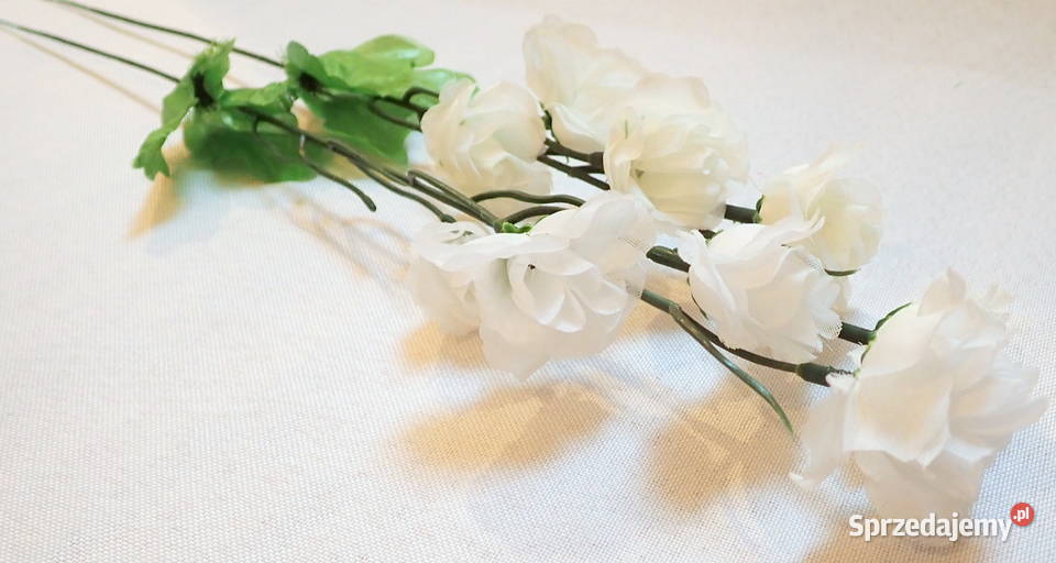 Goździk sztuczny gałązka 5 kwiatów 44 8 kolorów śląskie Siewierz