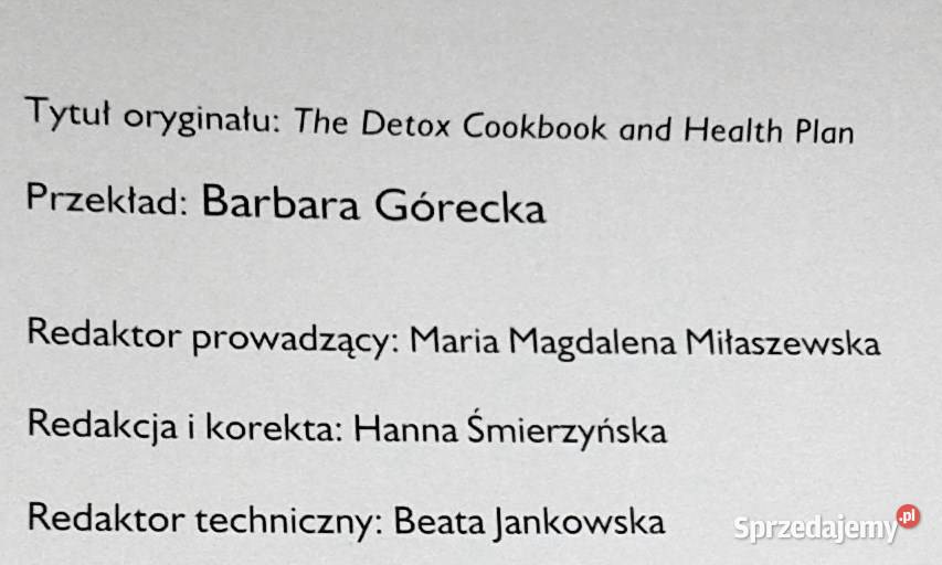 Diety oczyszczające organizm Maggie Pannell Chełm