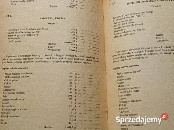 Ciasta ciastka ciasteczka Receptury i przepisy Łódź