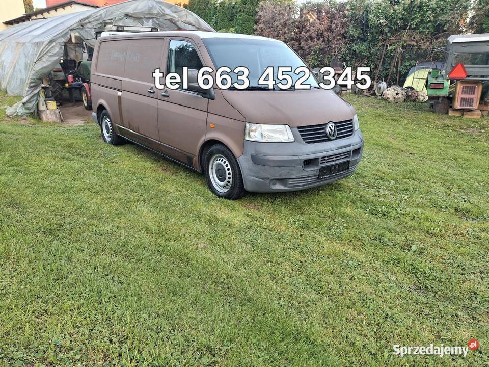 Vw Transporter T5 25 tdi 172 long klima vebasto 2500cm3 Szczecin