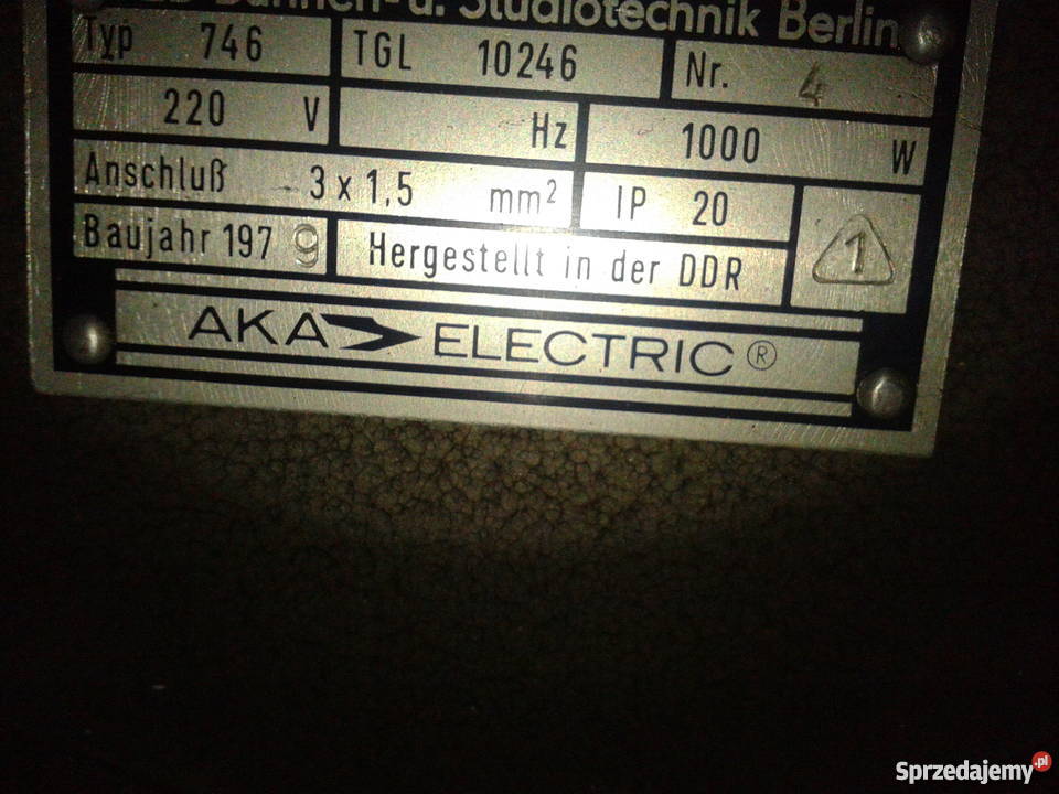 stary niemiecki reflektor teatr kino loft Antyki