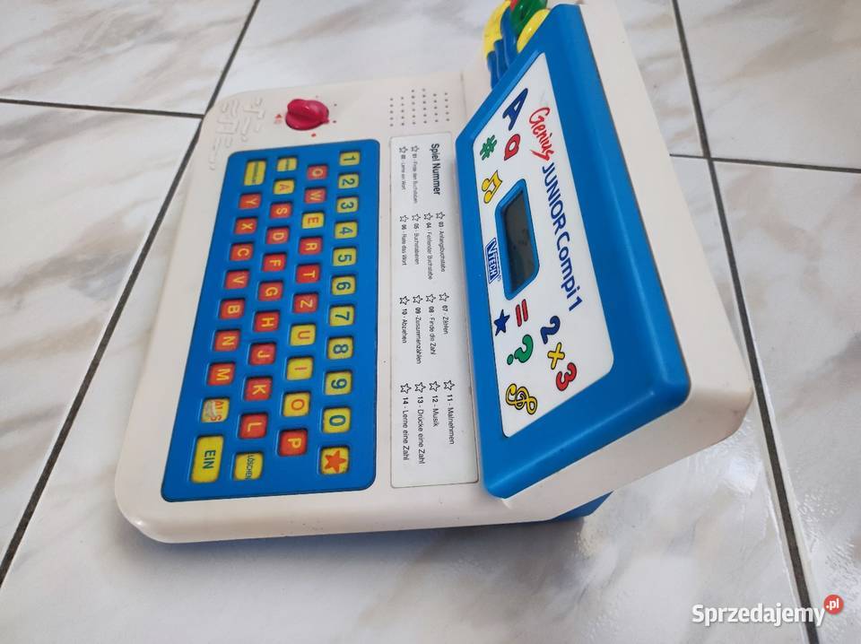 Mini komputer nauka języka niemieckiego dzieci