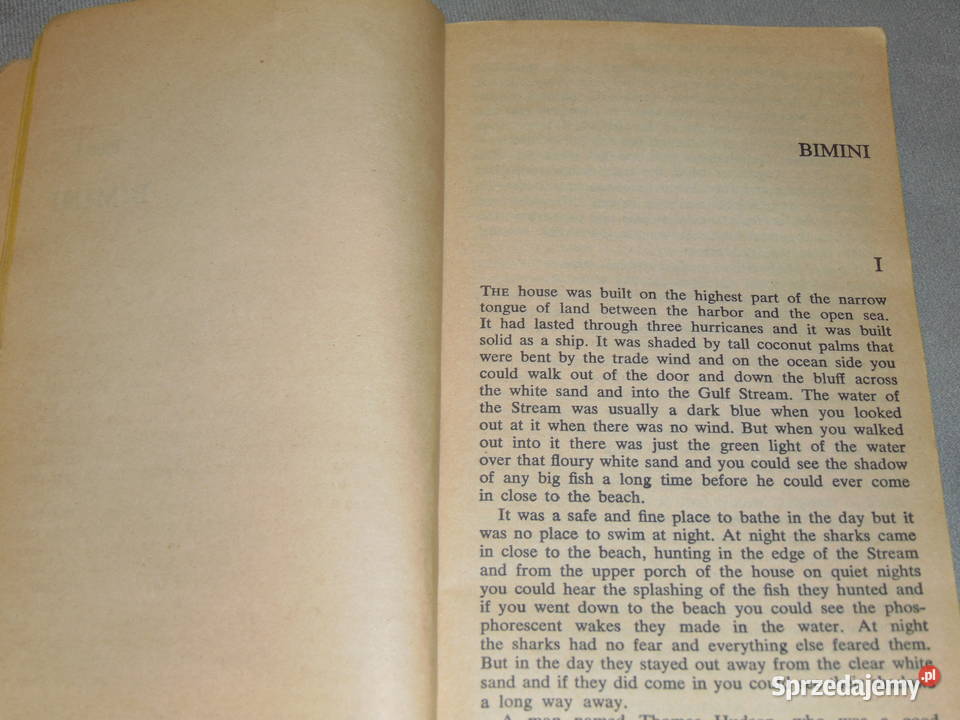 Islands in the Sea Ernest Hemingway Wody na Kultura i Rozrywka Lublin