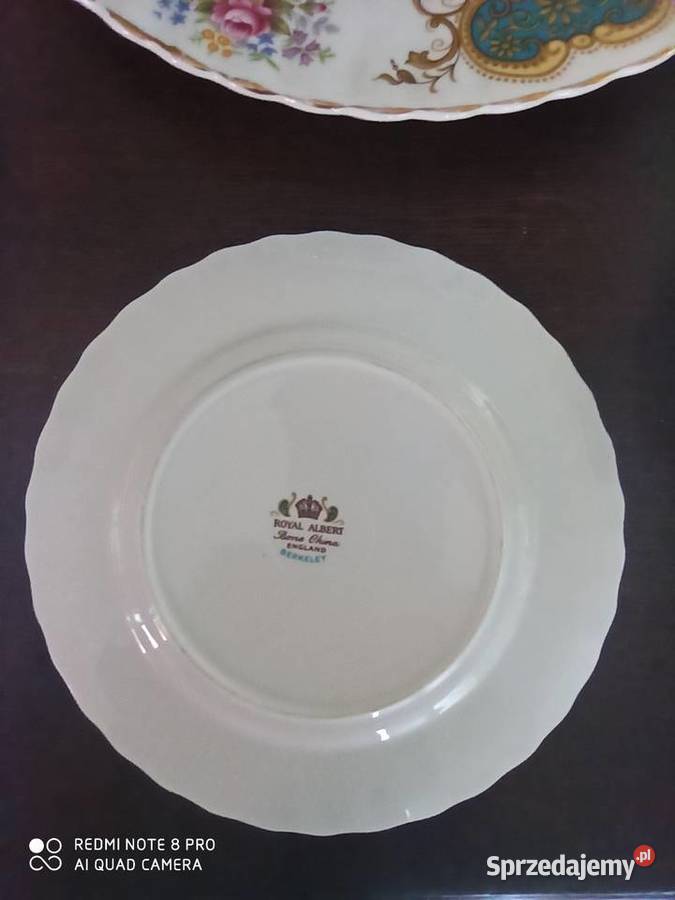 talerzyk deserowy Berkeley Royal Albert England Gdańsk