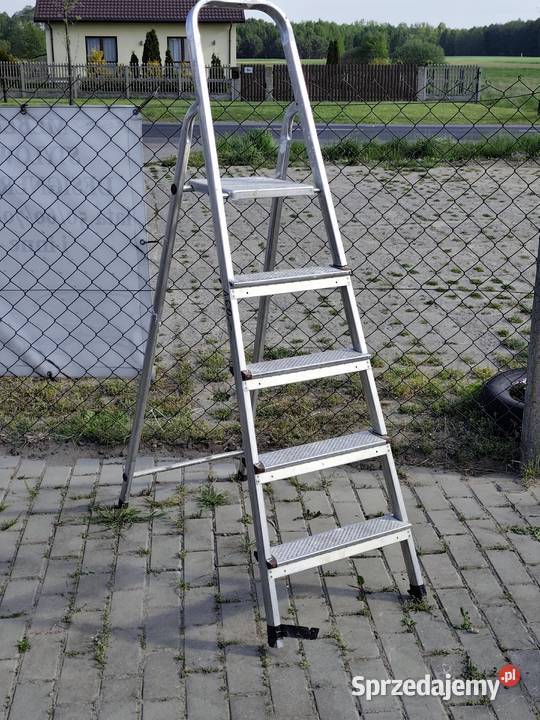 Aluminiowa Drabina 5 Stopni Poddębice