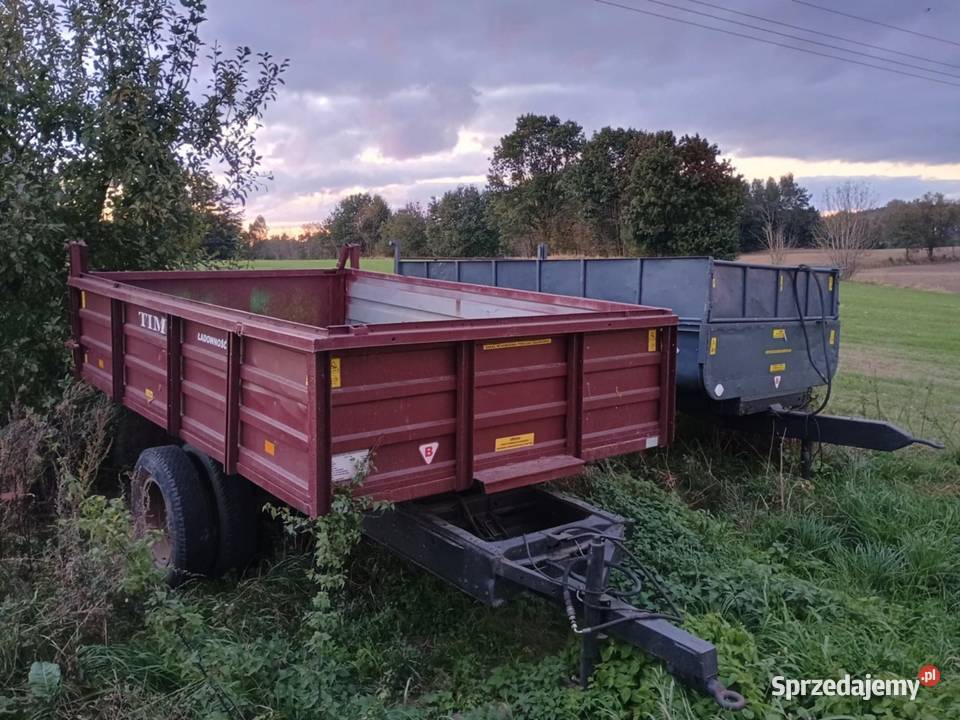 Przyczepa D46 sztywna Sierakowice sprzedam