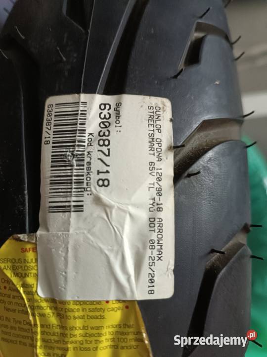 Zestaw nowych opon motocyklowych Metzeler 32519 Piaseczno