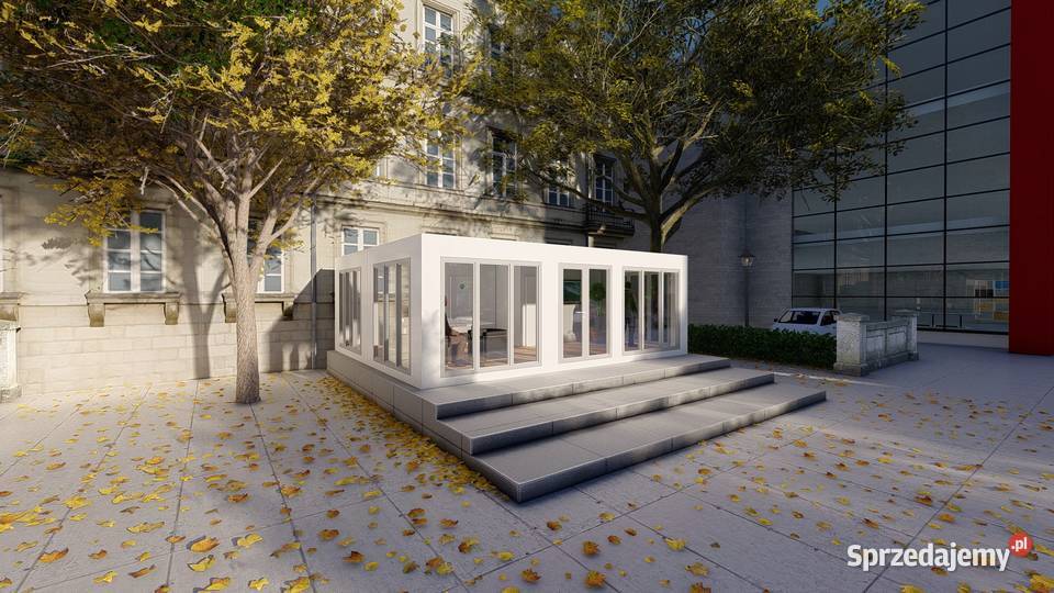 biurowy 6x5 kontener handlowy mieszkalny