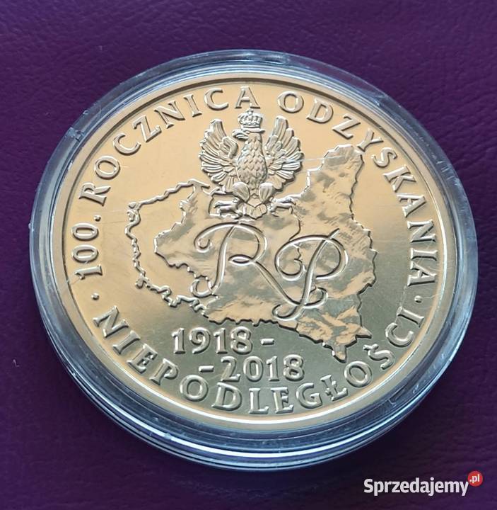 Moneta 100 Rocznica Odzyskania Niepodległości Pruszków