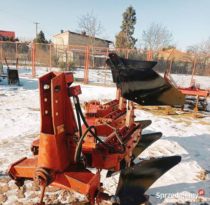 Pług 3 skibowy obrotowy łódzkie Kutno