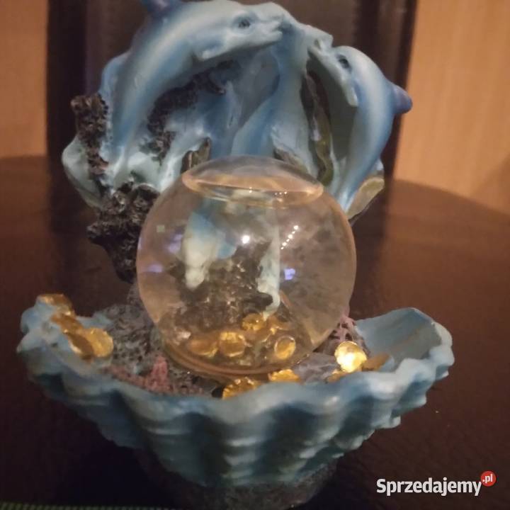 Dekoracja Muszla Kula Śnieżna Delfiny Bydgoszcz