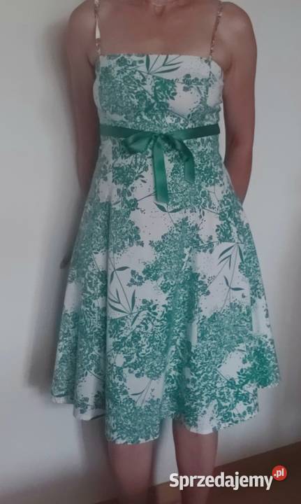 Sukienka rozmiar 40L na ramiączkach lubelskie Lublin