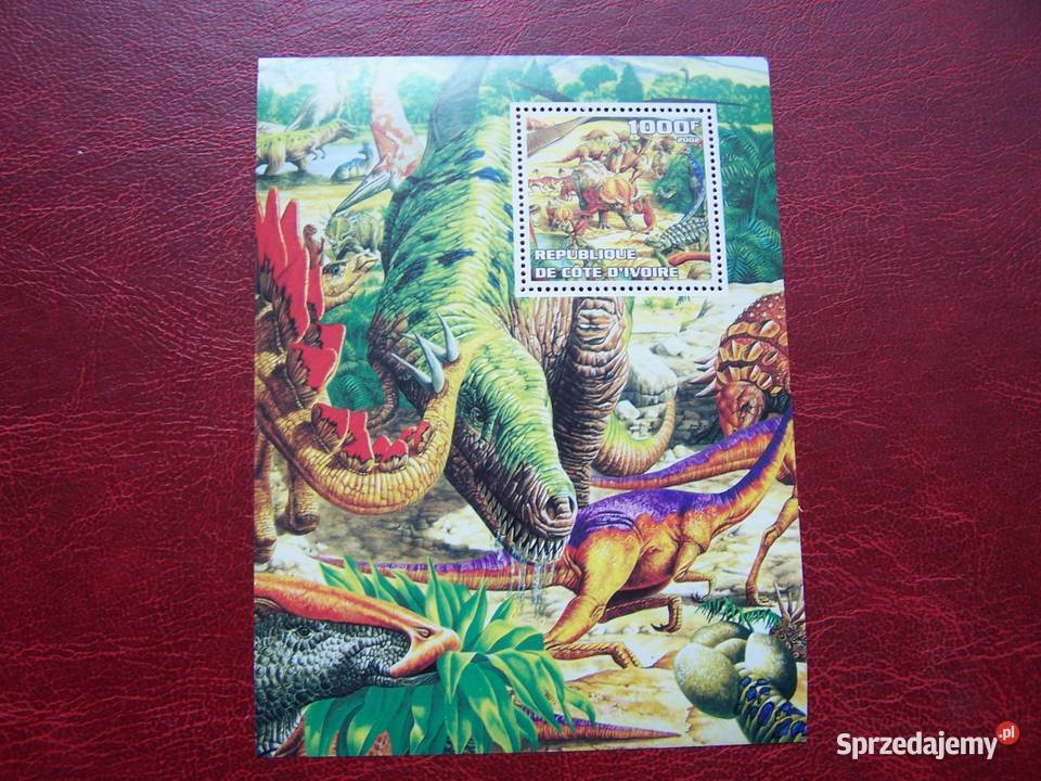 Wybrz Kości Słoniowej 2002 MNH Fauna Dinozaury Tychy
