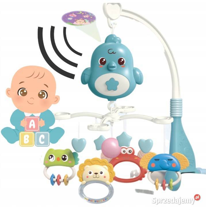 Karuzela do łóżeczka zwierzątka projektor Warszawa