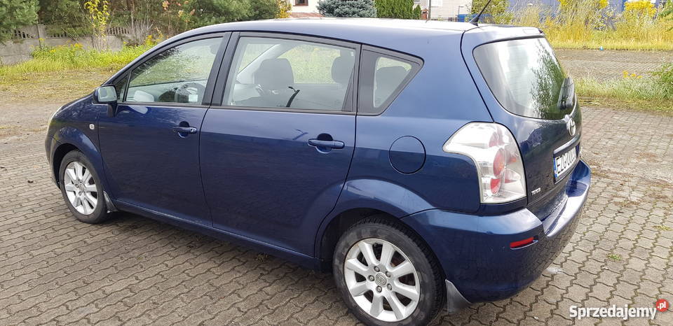 Sprzedam toyota corolla verso immobilizer Samochody osobowe pomorskie Gdańsk