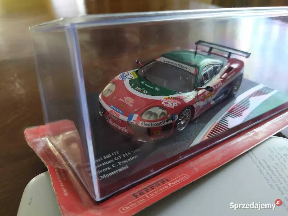 Model Ferrari 360 GT Silverstone GT FIA 2002 Modelarstwo