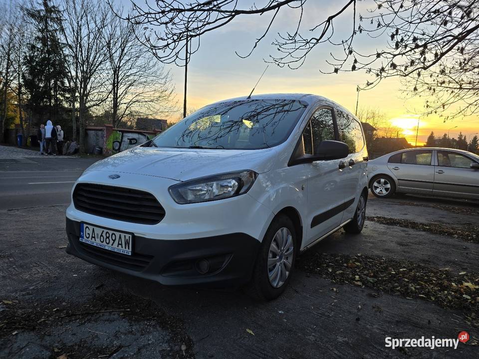 Ford Transit Courier 10 EcoBoost 2017r Benzyna Wrocław