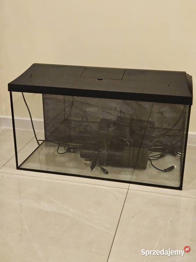 Akwarium 105l filtr kubełkowy lampy grzałka Miechów