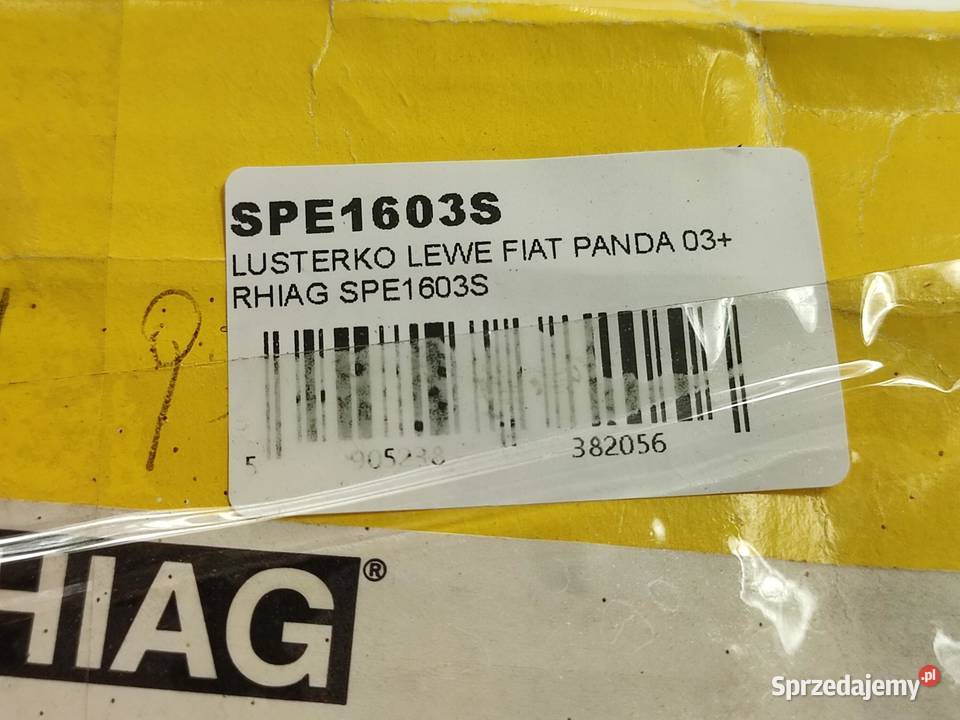 LUSTERKO LEWE ZEST MONTAŻOWY FIAT PANDA 0313