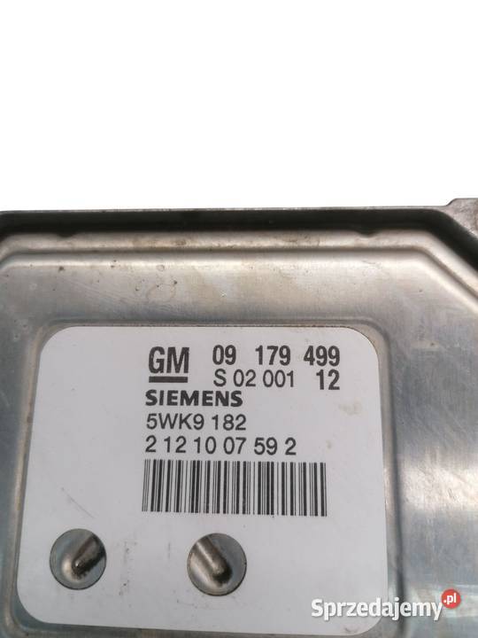 KOMPUTER SILNIKA OPEL VECTRA C 18 16V 09179499