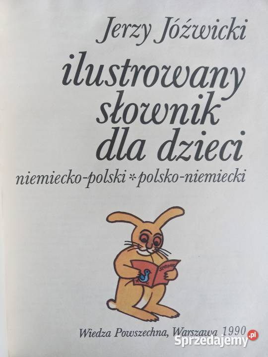 Słownik polskoniemiecki dzieci Warszawa