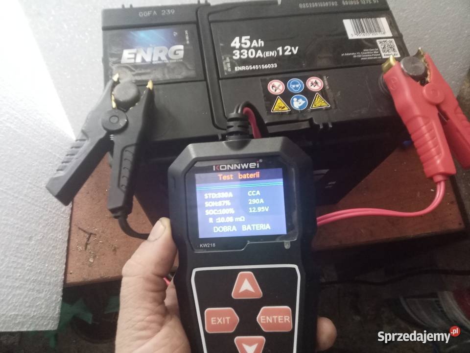 Akumulator Honda 45 ah 330 Amper używany