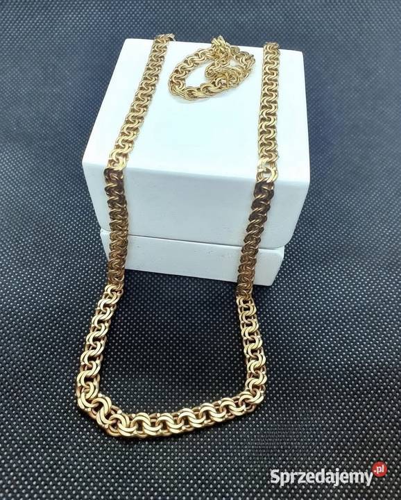 ZŁOTY ŁAŃCUSZEK SPLOT GARIBALDI złoto zachodniopomorskie Kołobrzeg sprzedam