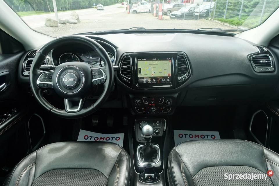 JEEP COMPASS 20MULTIJET 140 LIMITED BEZWYPADKOWY ASR (kontrola trakcji) śląskie Buczkowice