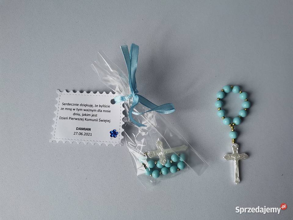 Podziękowania Komunia Różaniec Błękit B1 Poznań