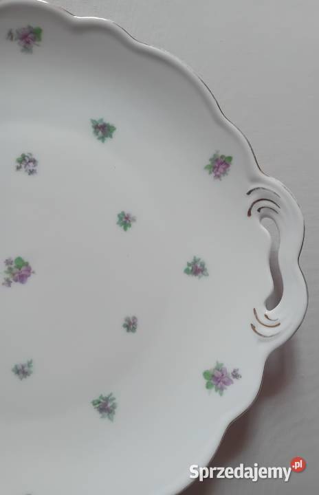 Patera z uchwytami Meissen Carl Teicheret Koźminek