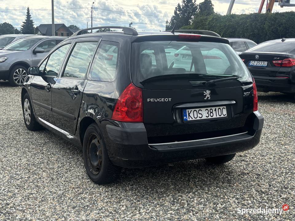 Peugeot 307 czarny Paniówki