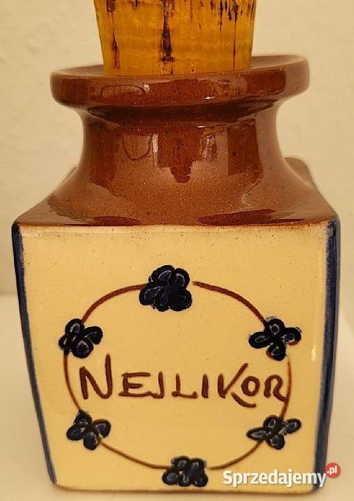 Stary ceramiczny pojemniki na goździki Gefle Chełmno