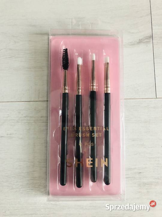 NOWY Zestaw pędzli do makijażu 4 sztuki Makijaż Łódź