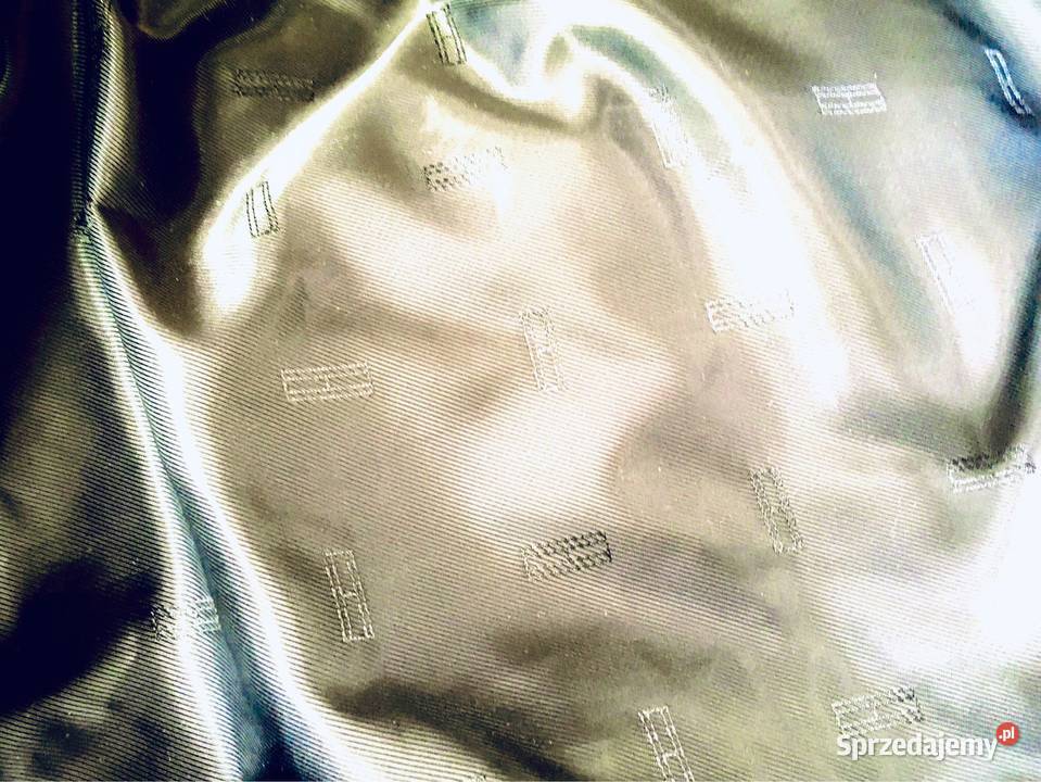 Okazja TOMMY HILFIGER ML płaszcz puchowy z Bez wzoru Kraków