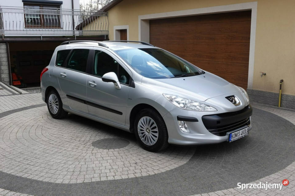 Peugeot 308 SW Klima Super Stan 120 GWARANCJA czujnik parkowania Peugeot Motoryzacja Płońsk