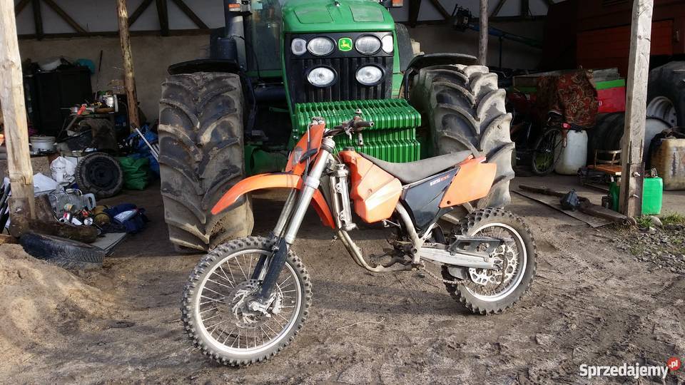 Sprzedam KTM 125 EXC z papierami uszkodzony Żabin